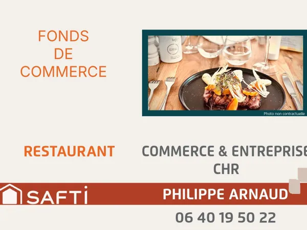 Restaurant - Emplacement exceptionnel à Saint-Jean-de-Monts