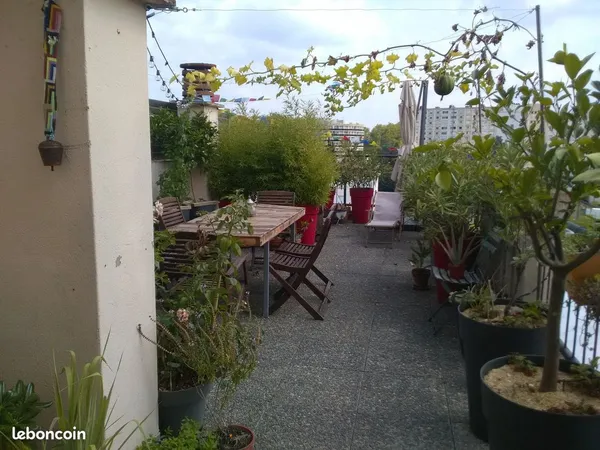 Appartement avec grande terrasse