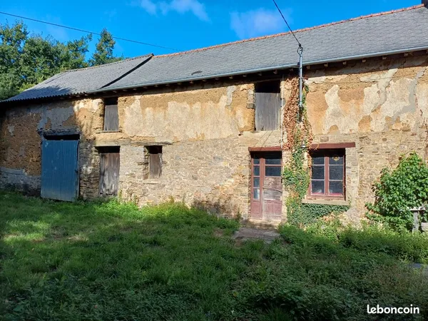 Maison pierre et terre