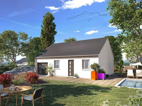 Terrain + maison 49 m²