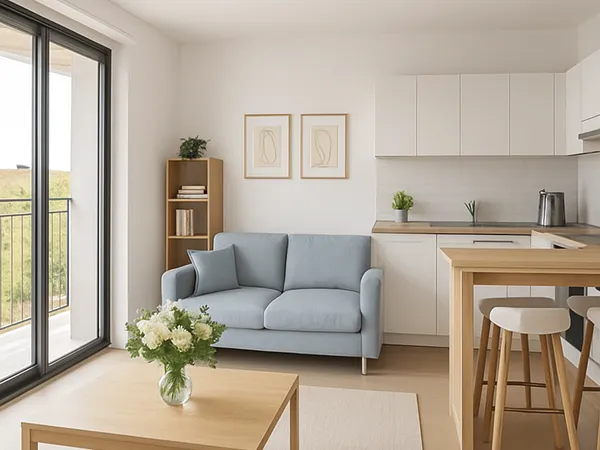 Appartement 2 pièces 44 m²