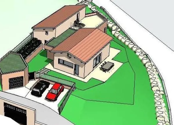 Terrain constructible 840 m²