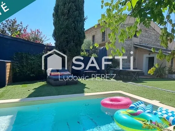 Maison toulousaine entièrement rénovée avec piscine  Launaguet (31140)