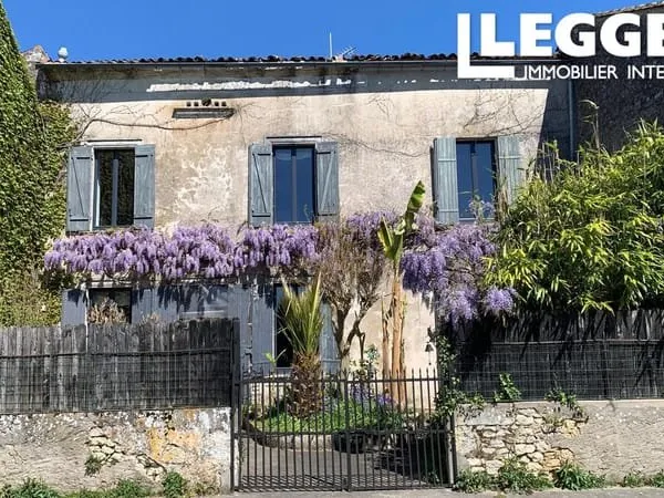 Charmante maison de village avec annexe indépendante, jardin clos et piscine - Proche d'Eymet et de 