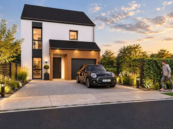St Jean-le-Blanc : Maison contemporaine familiale de 82 m²