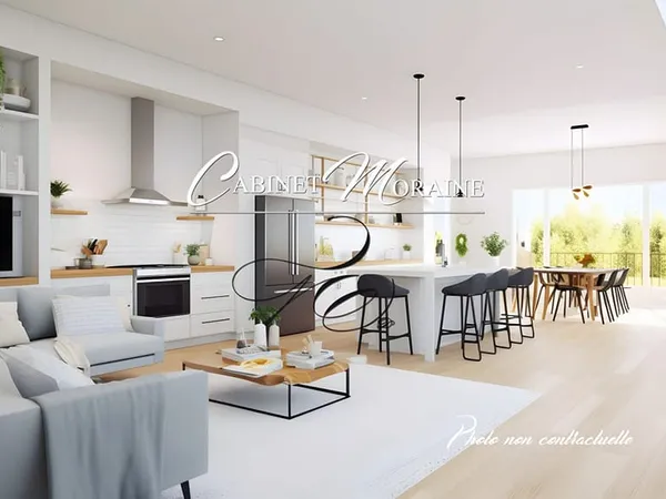 BRUZ - Appartement 3 pièces 76.34m2 Ouest - 2ème étage - ascenseur - loggia 7.49m2 - garage
