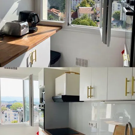 T4 meublé - 75m2 - VUE PYRÉNÉES - PARKING/CAVE - CHAUFFAGE/EAU COMPRIS