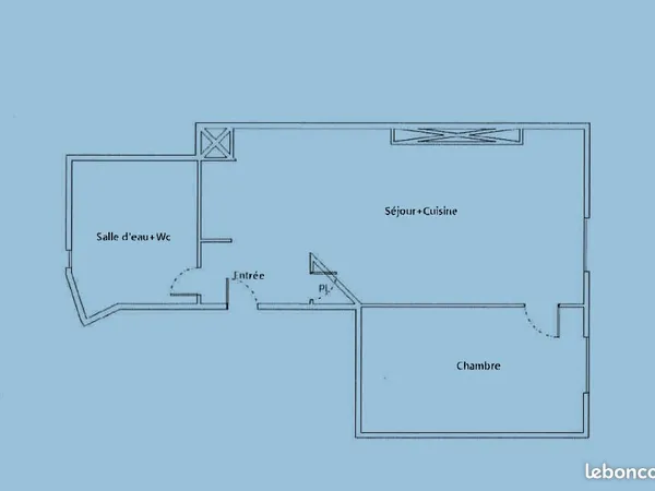 Charmant 2 pièces 31.5m2 dans le beau Paris 18 ème