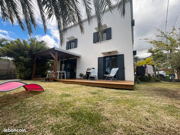 Grand Fond Saint-Leu - Maison moderne 4P vue mer, varangue & jardin | Direct propriétaire