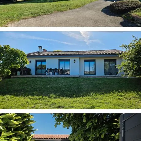 Belle villa familiale de plain-pied (114 m²) - 4 ch + grand sous-sol
