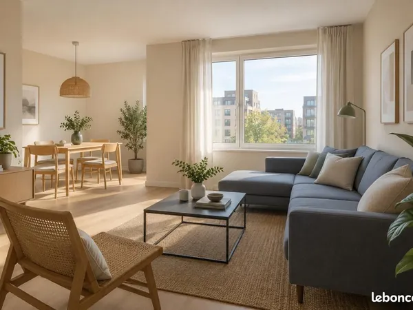 Appartement 3 pièces 63 m²