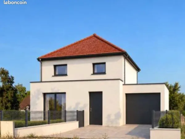 Maison neuve avec piscine