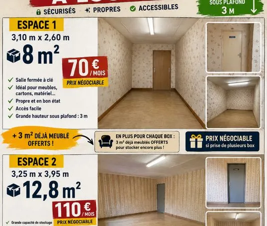 Stockage Location Ardes  12m² 110€