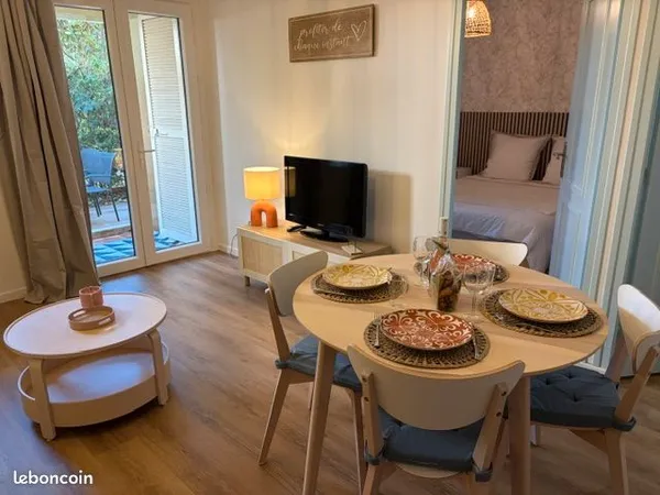T2 meublé 35m² - idéal saisonnier ou mobilité - novembre à avril