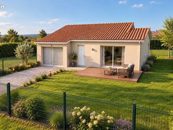 Projet de construction d'une maison 70 m² avec terrain à CHALEINS (01)
