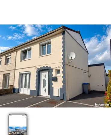 Maison 3 chambres avec jardin - Vendue louée - Idéal investisseur