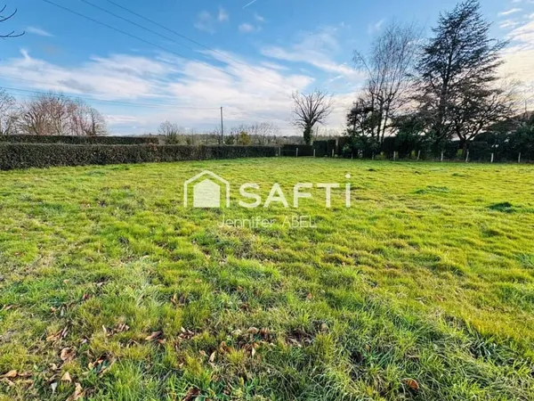 Terrain constructible 958 m²