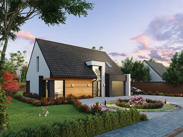 Terrain + maison 107 m²