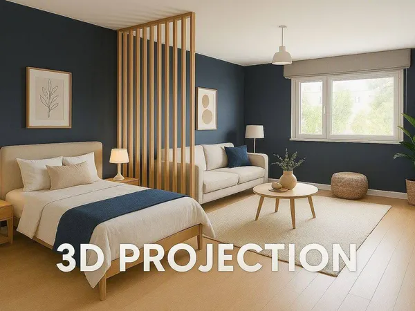 Appartement 1 pièce 34 m²