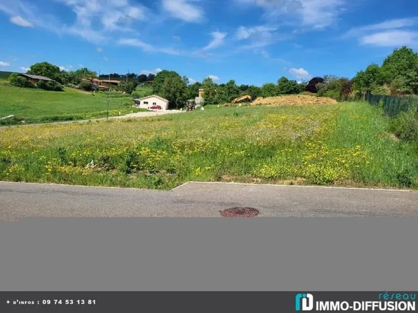 Terrain Vente Lasséran  1049m² 55500€