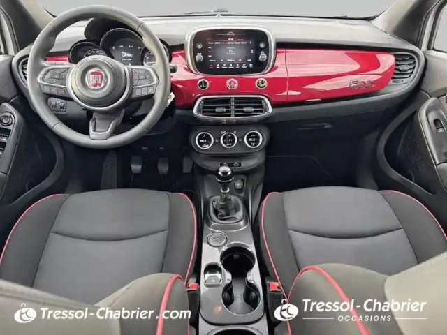 Fiat 500 x 1.0 firefly turbo t3 120 ch (red) — photo 10