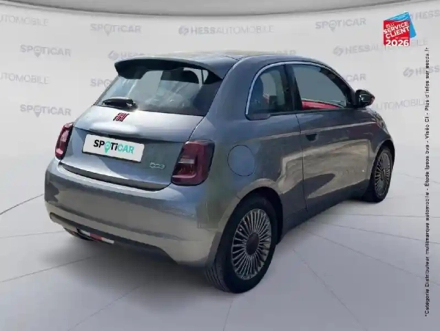 Fiat 500 e 95ch (red) — photo 6