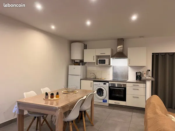 Appartement 57 m2 tout équiper proche toit commoditer