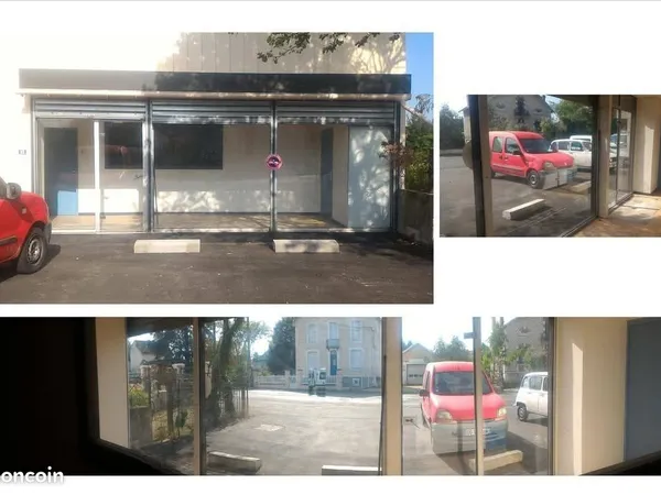 Local professionnel avec parking et grande vitrine