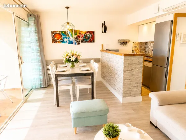 3 pièces RDJ 43 M²
