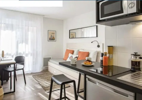 Appartement T1 en résidence étudiante sur Nice (LMNP)