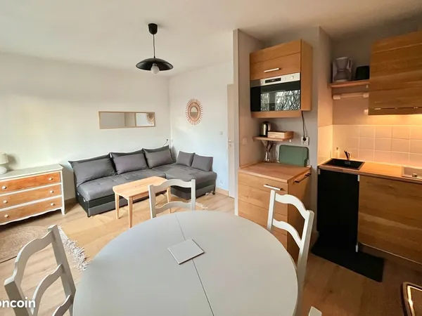 Location T1 meublé avec garage - Quartier Jules vernes - Nantes