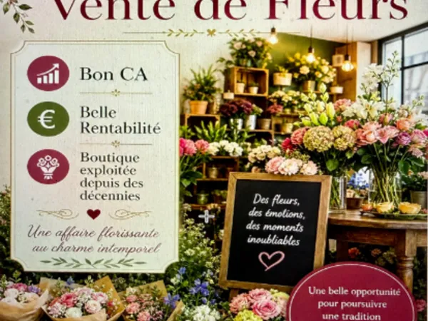 Fonds de commerce 2 pièces