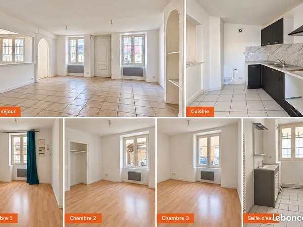 Appartement RDC 88m2 au centre de Nogent-sur-Seine