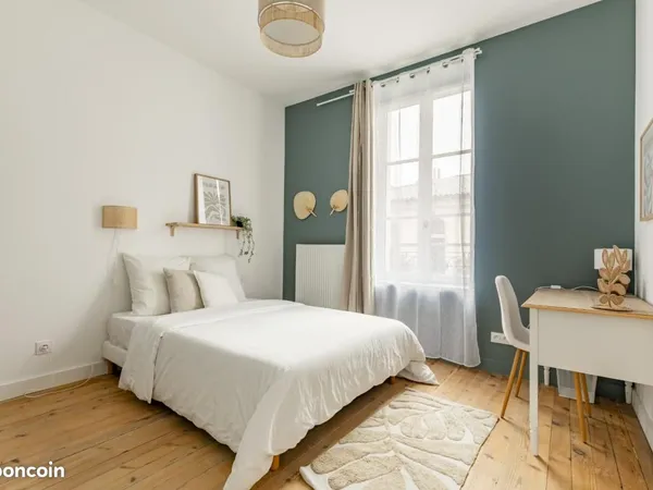 Chambre 1 pièce 18 m²
