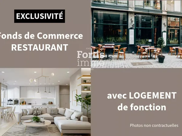 MONTREUIL CENTRE 93100 RESTAURANT LICENCE 3 AVEC APPARTEMENT