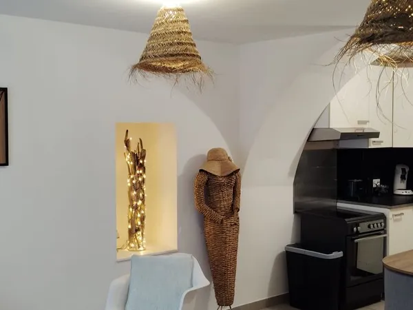 T3 60 m² meublé - Plain-pied - Au coeur de Saint-Étienne-de-Saint-Geoirs
