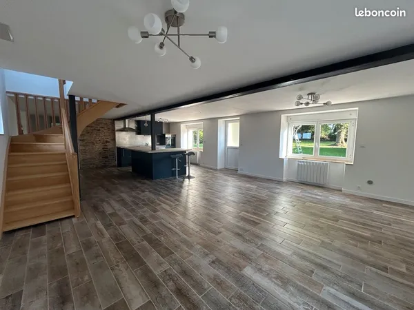 Maison rénovée 120 m²