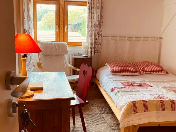 Chambre avec salle de bain