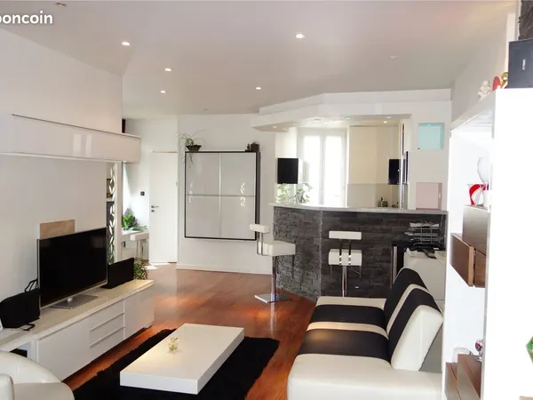 Location superbe appartement f2 bis renove