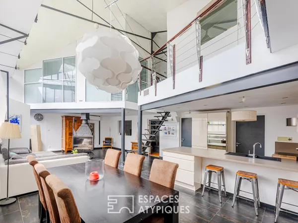 Loft unique issu d'un ancien atelier à Montigny-lès-Cormeilles