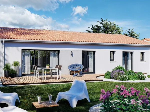 Terrain + maison 105 m²