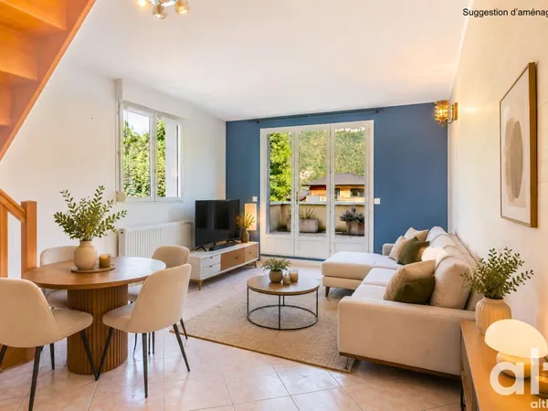 Appartement en duplex à Vieugy— 3 pièces et grande terrasse