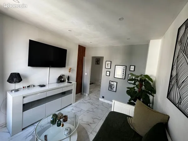 F2 meublé de 34 m² - Argenteuil - Proche gare et toutes commodités