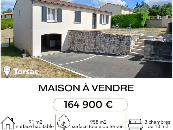 Maison 5 pièces 91m2