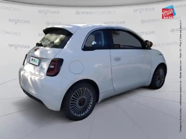 Fiat 500 e 95ch (red) — photo 21