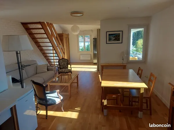 T3 Duplex lumineux - 79 m² (plus mezzanine) - Centre-village Bois-d'Amont (39220)