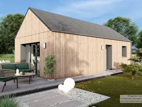 Maison 2 pièces 45 m²
