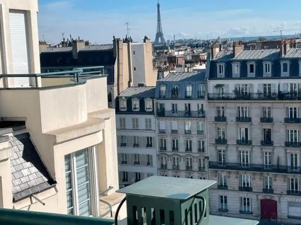 Location studio vue Tour Eiffel