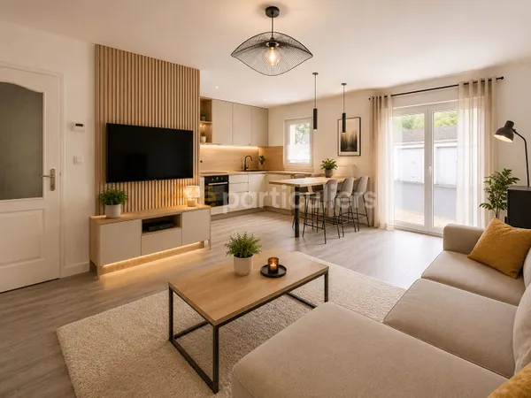 BASSE-GOULAINE -- CENTRE-BOURG -- APPARTEMENT 3 PIÈCES -- 6- m² -- PLACE DE PARKING