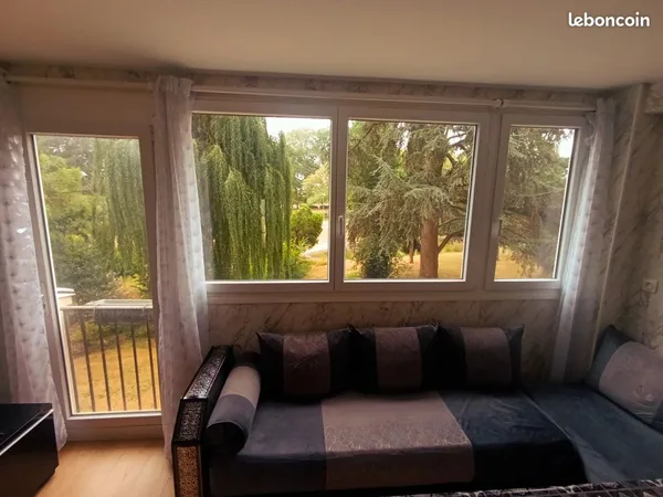 Appartement T3 lumineux de 59 m² - Vue imprenable sur le Parc Clémenceau